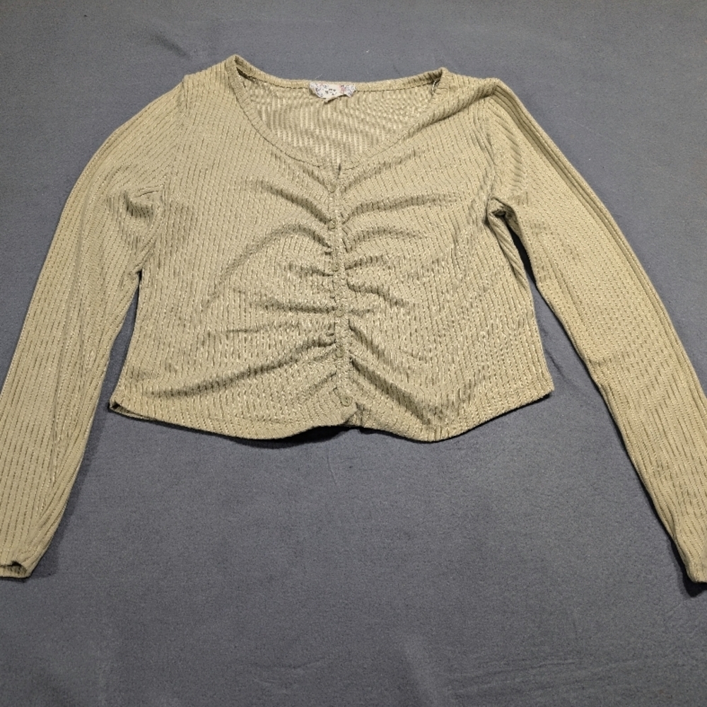Women's‎ crop sweater long sleeve Pink Republic XL Dusty Moss